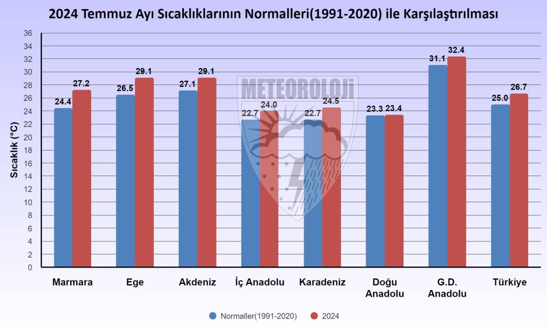 Temmuz 2024, son 53 yılın en sıcak temmuz ayı oldu 3